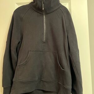 Lululemon Women’s Scuba Oversized Funnep-Neck Half Zip Long